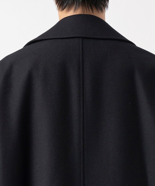 ATON(エイトン)の「【ATON/エイトン】SUPER 160S DOUBLE SAXONY DOUBLE BREASTED COAT(トレンチコート・メンズ・ブラウン/ブラック・4/6/2)」の8枚目の写真