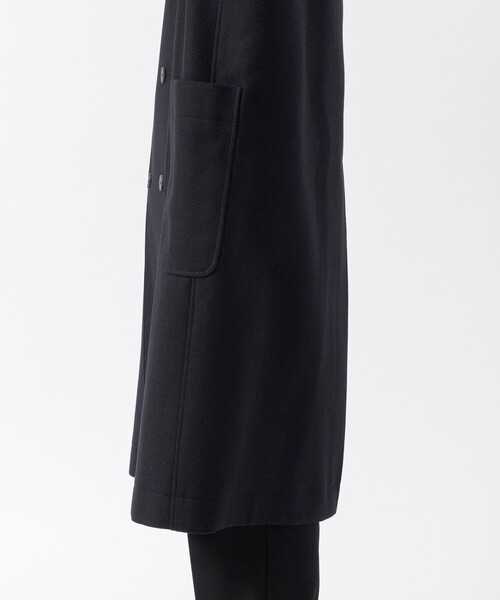 ATON(エイトン)の「【ATON/エイトン】SUPER 160S DOUBLE SAXONY DOUBLE BREASTED COAT(トレンチコート・メンズ・ブラウン/ブラック・4/6/2)」の11枚目の写真