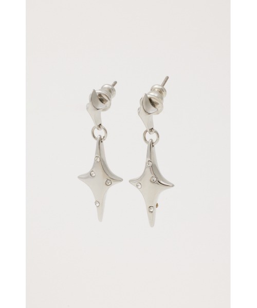 LAGUA GEM（ラグアジェム）の「GLINT DROP ピアス（ピアス（両耳用）・レディース・ゴールド/シルバー・FREE）」の3枚目の写真