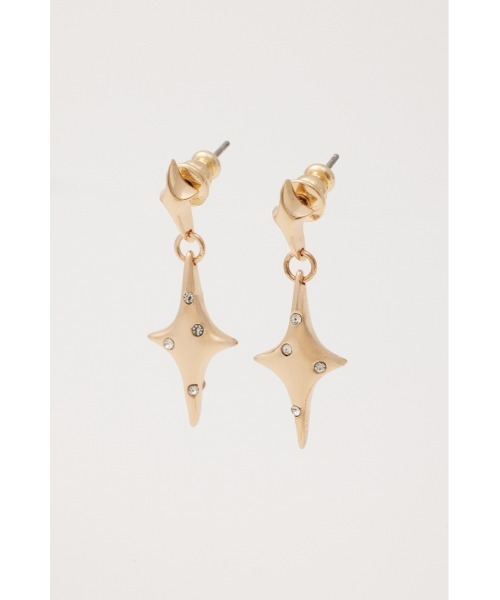 LAGUA GEM（ラグアジェム）の「GLINT DROP ピアス（ピアス（両耳用）・レディース・ゴールド/シルバー・FREE）」の8枚目の写真