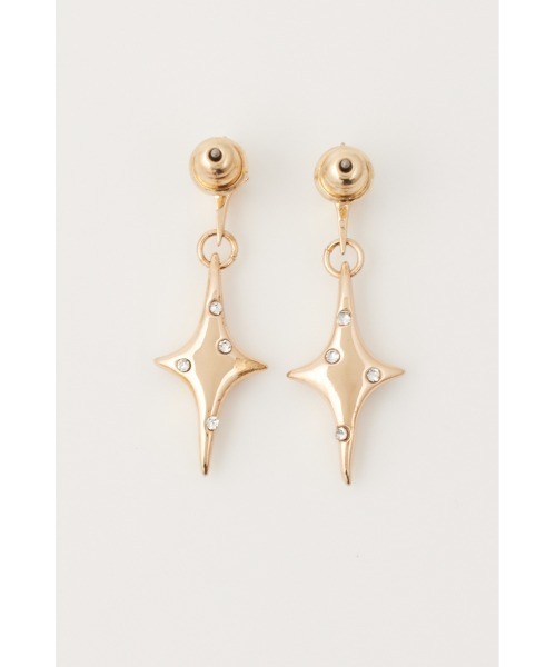 LAGUA GEM（ラグアジェム）の「GLINT DROP ピアス（ピアス（両耳用）・レディース・ゴールド/シルバー・FREE）」の10枚目の写真