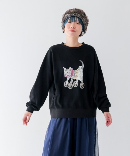 【セール】cat デザイントレーナー（その他トップス）｜unica（ユニカ） 6,391円