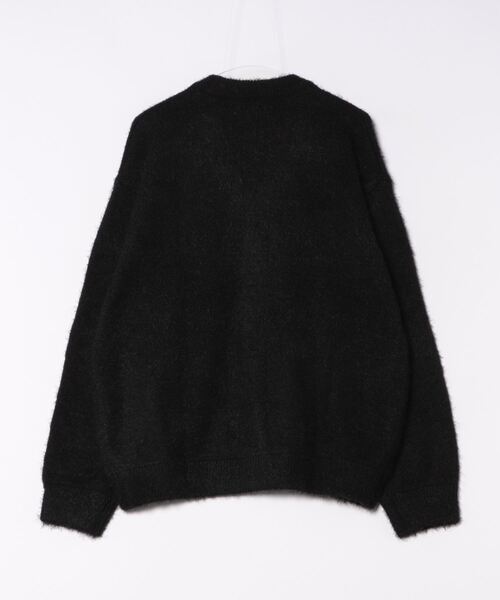 Soupy Soupy(スーピースーピー)の「【Soupy Soupy】mohair like shaggy knit cardigan/モヘアライク シャギーニット カーディガン(カーディガン/ボレロ・メンズ・ブラック/レッド/ホワイト・L/M)」の9枚目の写真