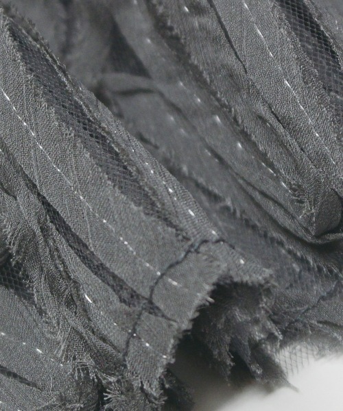 LAVEANGE(ラビアンジェ)の「【洗える】チュールレースナロースカート(スカート・レディース・ブラック/アイボリー/チャコールグレー・3L/LL/L/M/4L)」の21枚目の写真