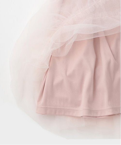 【セール】ふんわりフリルチュールスカート（スカート）｜mezzo piano Junior（メゾピアノジュニア）