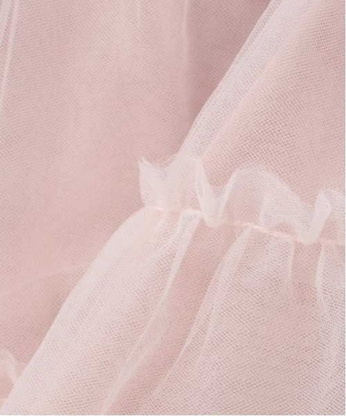 【セール】ふんわりフリルチュールスカート（スカート）｜mezzo piano Junior（メゾピアノジュニア）