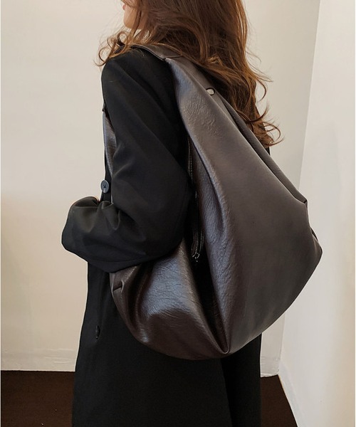 TABI PAL(タビパル)の「ビッグサイズ トートバッグ(トートバッグ・レディース・ダークブラウン/ブラウン/ブラック・FREE)」の12枚目の写真