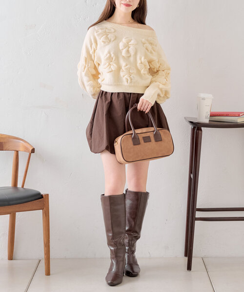 セール】フラワージャガードニット（ニット/セーター）｜Chico（チコ