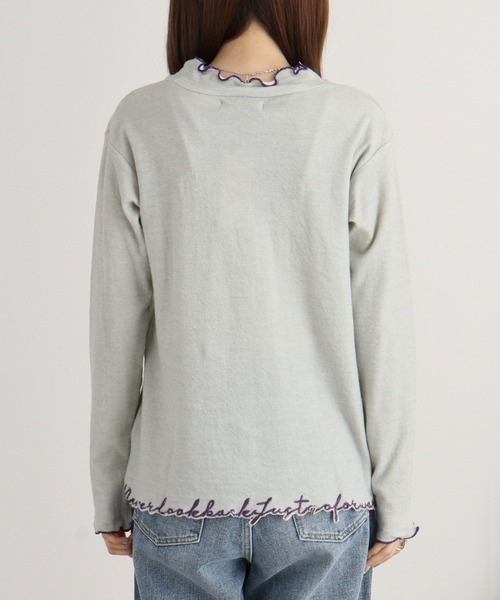 tシャツ EMAGO ロゴ刺繍ハイネックロングスリーブ レディース 楽天市場】ロゴ刺繍ハイネックロングスリーブ emago ナチュラル