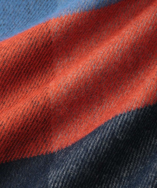 セール】《イタリア製》ブロックチェック マフラー / ユニセックス