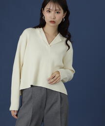 N.（N. Natural Beauty Basic） | ◆カイキンリブニット(ニット/セーター)