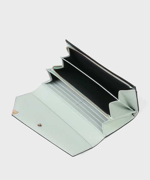 Paul Smith（ポールスミス）の「ラブレター 長財布 / 845079 W832（財布・レディース・ライトブルーグレー/ブラック/ピンク・FREE）」の5枚目の写真