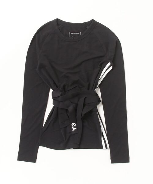 Y-3（ワイスリー）の「W TNC LS TEE（Tシャツ/カットソー・レディース・ブラック・LARGE/MEDIUM/SMALL/X-SMALL/XX-SMALL）」の2枚目の写真