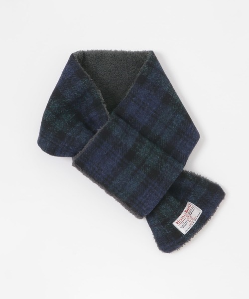 HARRIS TWEED(ハリスツイード)の「ハリスツイード中綿マフラー(マフラー・メンズ・ブラウン/ネイビー/グレー・ONE)」の13枚目の写真