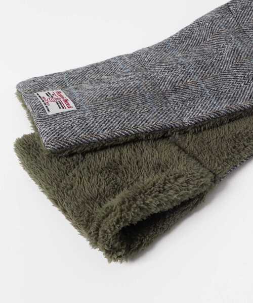 HARRIS TWEED(ハリスツイード)の「ハリスツイード中綿マフラー(マフラー・メンズ・ブラウン/ネイビー/グレー・ONE)」の16枚目の写真