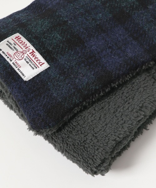 HARRIS TWEED(ハリスツイード)の「ハリスツイード中綿マフラー(マフラー・メンズ・ブラウン/ネイビー/グレー・ONE)」の19枚目の写真