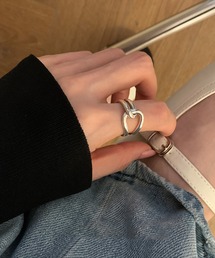 ARCHIVER（アーカイバ）の「【Bz】デザインボリュームリング/フリーサイズ(RZ)（リング）」