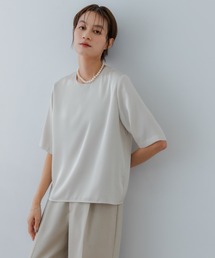 URBAN RESEARCH | ハーフスリーブサテンブラウス(シャツ/ブラウス)