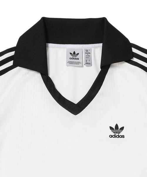 adidas（アディダス）の「adidas ORI V-NECK POLO JD2608