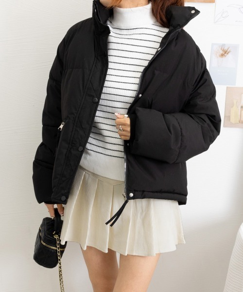 Miniministore（ミニミニストア）の「プリーツスカートコーデュロイミニスカート（スカート・レディース・ダークベージュ/ブラウン/アイボリー/ブラック・M/S/L）」の15枚目の写真