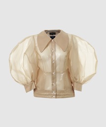 ANREALAGE | WINDPROOF ORGANDY BLOUSE(シャツ/ブラウス)