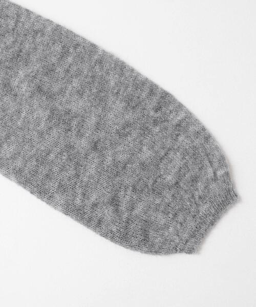 ITEMS URBANRESEARCH（アイテムズ アーバンリサーチ）の「モヘアタッチシアーニットプルオーバー（ニット/セーター・レディース・グレー/オフホワイト/ブラウン系その他/オレンジ・FREE）」の16枚目の写真