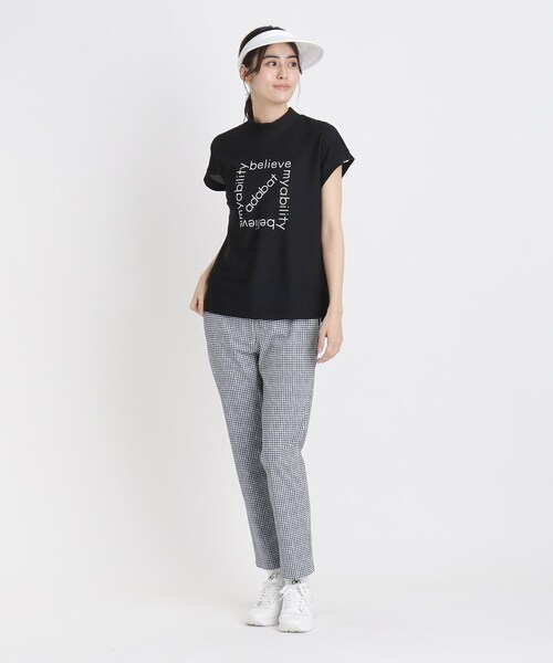 adabat（アダバット）の「UVカット カラー千鳥アンクルパンツ（その他パンツ・レディース・ブルー系/ネイビー系・38/40/36/42）」の13枚目の写真