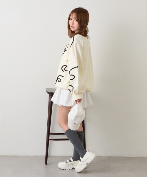 RAY CASSIN（レイカズン）の「厚底バレエスニーカー（スニーカー・レディース・ブラック/ホワイト系その他2・L/M/S）」の7枚目の写真