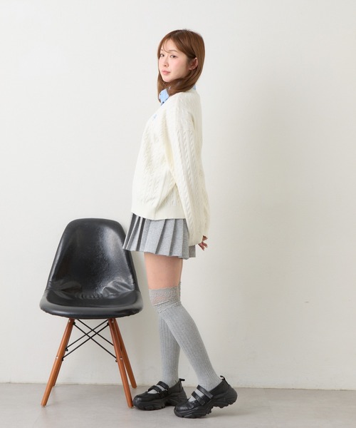 RAY CASSIN（レイカズン）の「厚底バレエスニーカー（スニーカー・レディース・ブラック/ホワイト系その他2・L/M/S）」の16枚目の写真