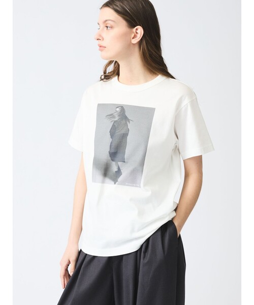 mizuiro ind フォトプリントT（Tシャツ/カットソー
