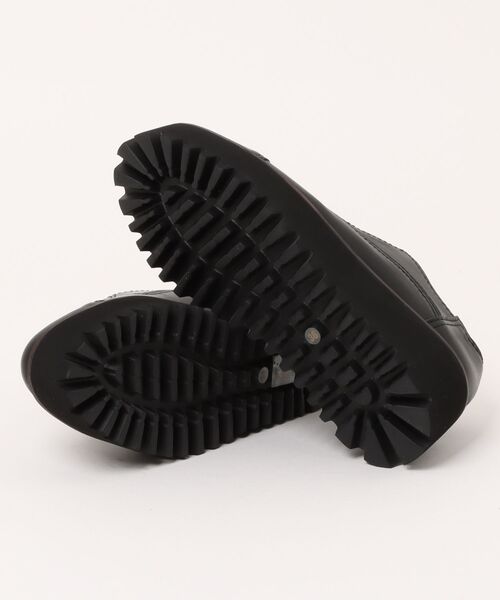 ALL BLACK（オールブラック）の「【本革/厚底/6.5cm】キャタピラーソールシューズ（ドレスシューズ・レディース・ブラック・39/38/37/36）」の3枚目の写真