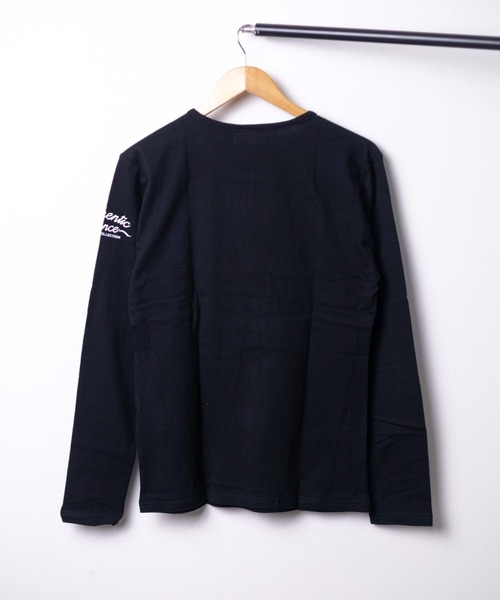 in the attic(インジアティック)の「/in the attic/ヴィンテージプリントクルーネックL/S-T(Tシャツ/カットソー・メンズ・ブラック/ホワイト・X-LARGE/LARGE)」の4枚目の写真