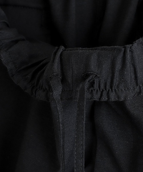 marka（マーカ）の「marka / マーカ：WIDE LEG EASY PANTS - 2/72 washer wool tropical -：M25A-12PT02C[COR]（その他パンツ・メンズ・ネイビー/ブラック系その他・2/1）」の13枚目の写真