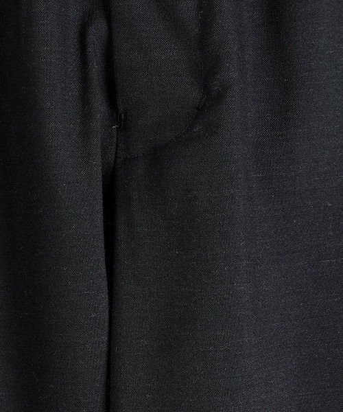 marka（マーカ）の「marka / マーカ：WIDE LEG EASY PANTS - 2/72 washer wool tropical -：M25A-12PT02C[COR]（その他パンツ・メンズ・ネイビー/ブラック系その他・2/1）」の14枚目の写真