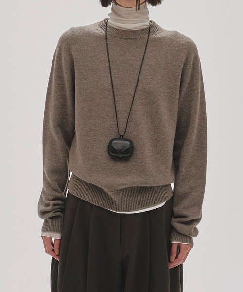 TODAYFUL/トゥデイフル】Cashmere Seamless Knit/カシミヤシームレス