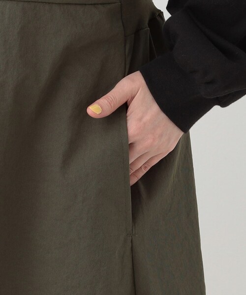 Cutie Blonde（キューティーブロンド）の「【S-LL】ロングシーズン着られる フロントZIPジャンスカ（ワンピース・レディース・ブラック/カーキ・01/02/03/04）」の17枚目の写真