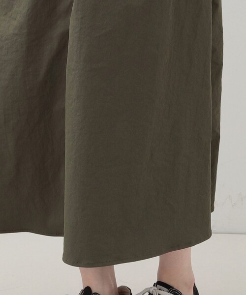 Cutie Blonde（キューティーブロンド）の「【S-LL】ロングシーズン着られる フロントZIPジャンスカ（ワンピース・レディース・ブラック/カーキ・01/02/03/04）」の18枚目の写真
