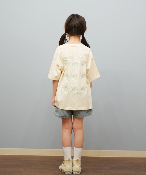 セール】ROXY/ロキシー MINI ONE MORE キッズ 半袖Tシャツ