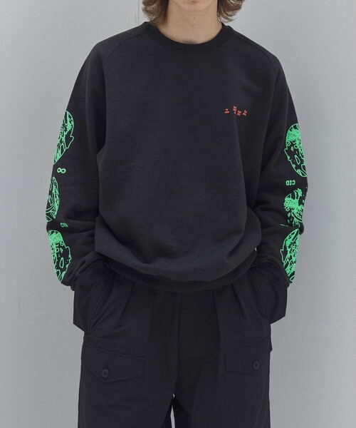 （即発送！）＜monkey time＞ クルーネック スウェット 別注商品発売のお知らせ】＜THE NORTH FACE PURPLE LABEL＞10oz