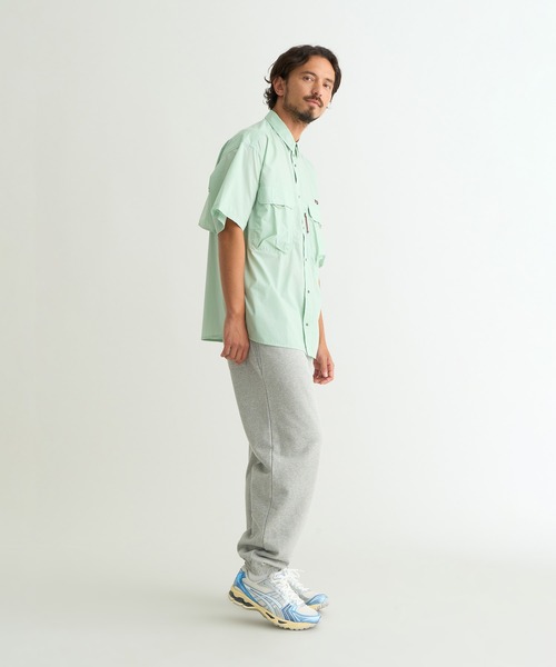 NANGA(ナンガ)の「MOUNTAIN FIELD S/S SHIRT/マウンテンフィールド S/S シャツ(シャツ/ブラウス・メンズ・モカ/ベージュ/セージグリーン・S/M/L/XL)」の7枚目の写真
