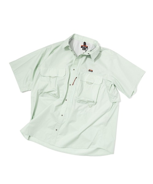 NANGA(ナンガ)の「MOUNTAIN FIELD S/S SHIRT/マウンテンフィールド S/S シャツ(シャツ/ブラウス・メンズ・モカ/ベージュ/セージグリーン・S/M/L/XL)」の11枚目の写真