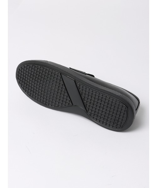 SUIT SQUARE（スーツスクエア）の「PERFORMANCE SHOES コインローファー 軽量 アクションレザー（ドレスシューズ・メンズ・ブラック・27.5cm/26.5cm/25.5cm/24.5cm）」の5枚目の写真