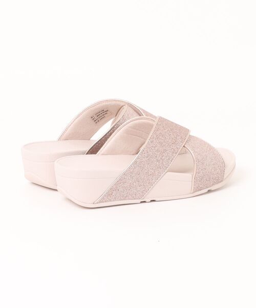 Fitflop Lulu Glitterdust Cross Slides サンダル LULU GLITTERDUST CROSS SLIDES｜fitflop(フィットフロップ)公式