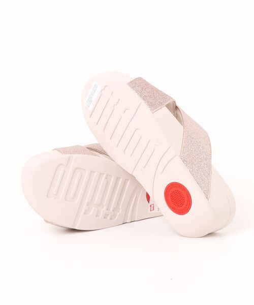 Fitflop Lulu Glitterdust Cross Slides サンダル LULU GLITTERDUST CROSS SLIDES｜fitflop(フィットフロップ)公式
