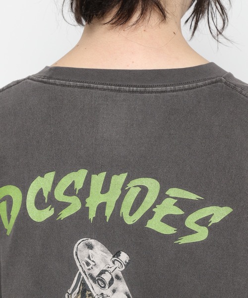 DC（ディーシー）の「【DC】バックプリントオーバーサイズロンT（Tシャツ/カットソー・メンズ・ダークグレー/ホワイト・LARGE/MEDIUM）」の5枚目の写真