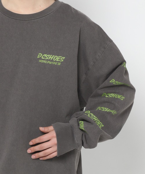 DC（ディーシー）の「【DC】バックプリントオーバーサイズロンT（Tシャツ/カットソー・メンズ・ダークグレー/ホワイト・LARGE/MEDIUM）」の8枚目の写真