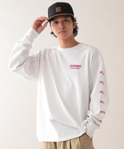 DC（ディーシー）の「【DC】バックプリントオーバーサイズロンT（Tシャツ/カットソー・メンズ・ダークグレー/ホワイト・LARGE/MEDIUM）」の18枚目の写真