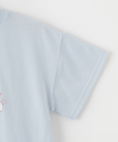 SHOO・LA・RUE（シューラルー）の「【すみっコぐらし】チュールチュニック（チュニック・キッズ・サックスブルー/ピンク・11/10/12）」の6枚目の写真