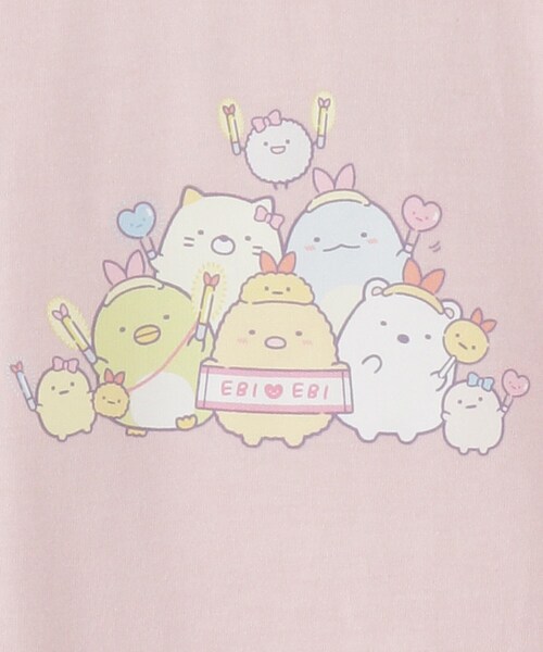 SHOO・LA・RUE（シューラルー）の「【すみっコぐらし】チュールチュニック（チュニック・キッズ・サックスブルー/ピンク・11/10/12）」の11枚目の写真