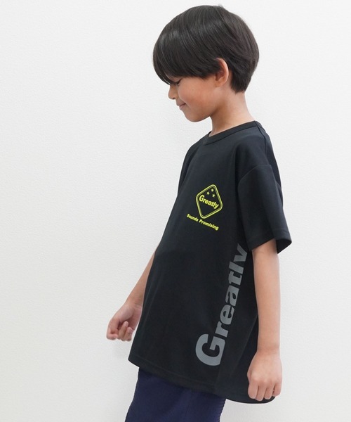FARM(ファーム)の「メッシュTシャツ(Tシャツ/カットソー・キッズ・ブルー/ブラック・130cm/140cm/150cm/160cm)」の4枚目の写真